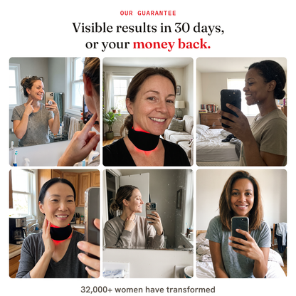Our guarantee — visible results in 30 days or your money back