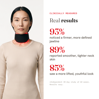 Real results — firmer jawline, smoother neck, more lifted look