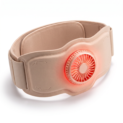 RubyBeam LymphaFlow vibrating red-light drainage belt