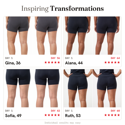 Inspiring transformations — smoother firmer thighs, less cellulite